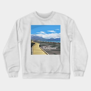 Kaikoura, New Zealand by Ira Mitchell-Kirk Crewneck Sweatshirt